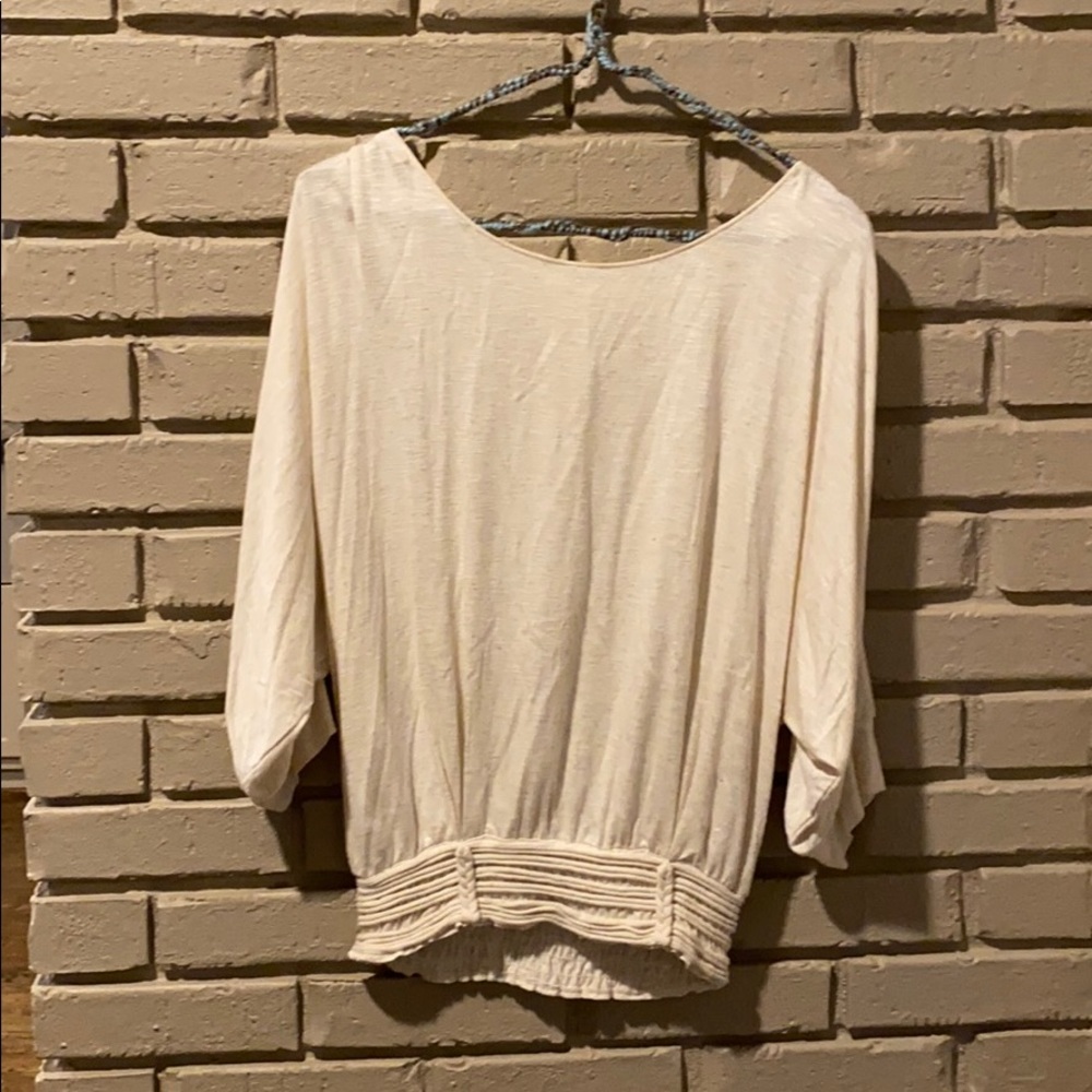 Ivory blouse